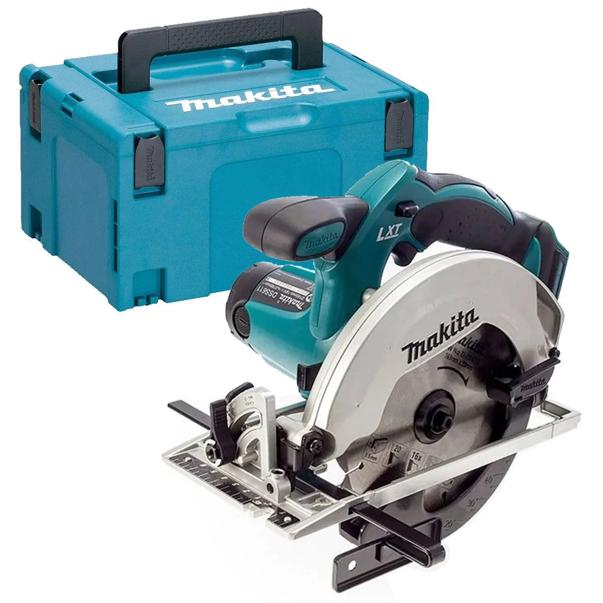 Makita DSS611Z 165mm 18V Li-Ion LXT Cordless Circular Saw with Macpac Case