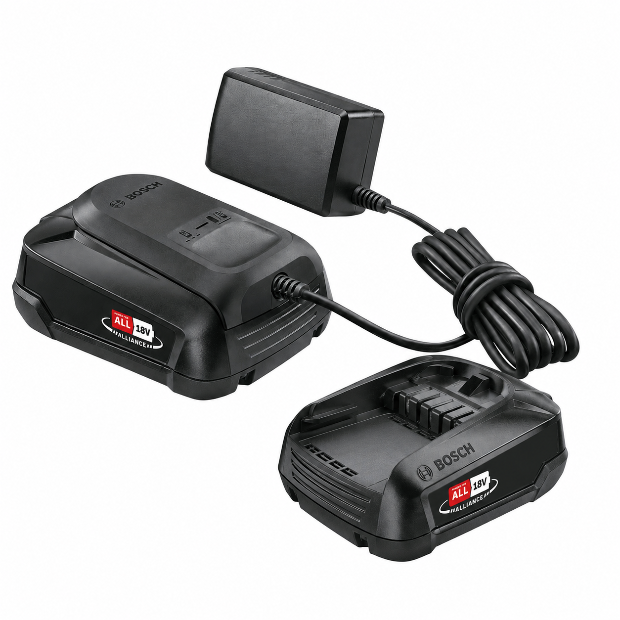 Bosch 18V Starter Set PBA 2x 2.0Ah Battery Power4All