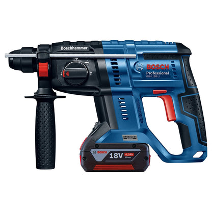 Bosch GBH 18V-21 2.4kg 18V 1 x 4.0Ah Li-Ion CoolPack Brushless Cordless SDS Plus Hammer Drill
