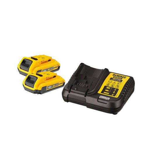 Dewalt DCB183 XR 18v Lithium Ion Battery Pack 2.0Ah + DCB113 Charger